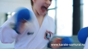 Спортивный клуб "Самурай", тренировка старшей группы