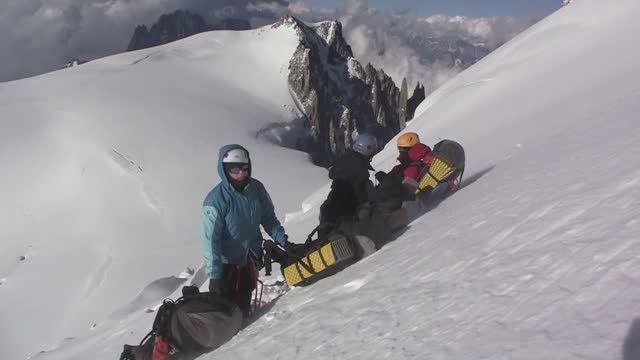 Из Франции в Италию через вершины Монблана. 2012 год. 1-я часть