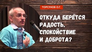 Откуда берётся радость, спокойствие и доброта? Торсунов Олег Геннадьевич