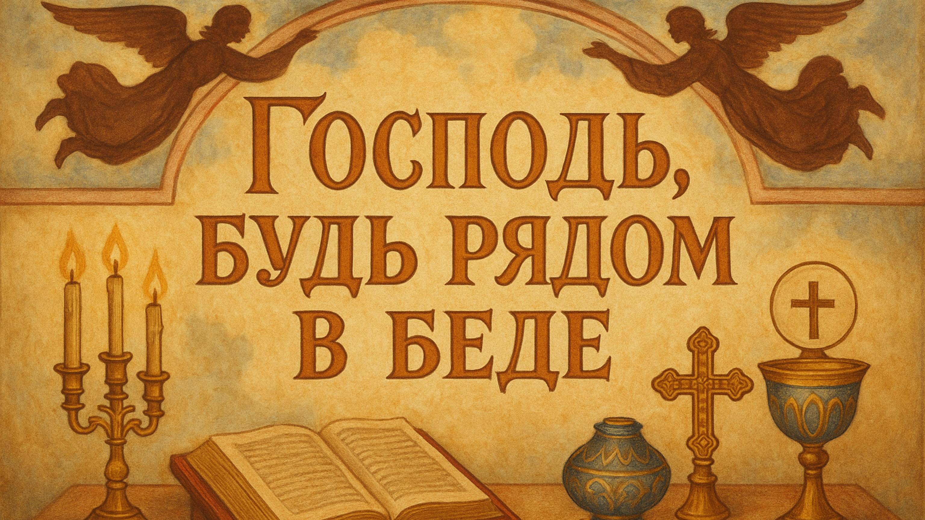 Молитва «Господь, будь рядом в беде»