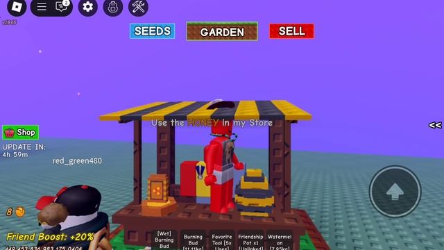 Я играю в вырасти сад ! В роблокс! смотреть онлайн