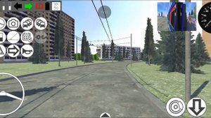 Micro-Trolleybus Simulator. НСК 0.8 . Поездка по маршруту №1030