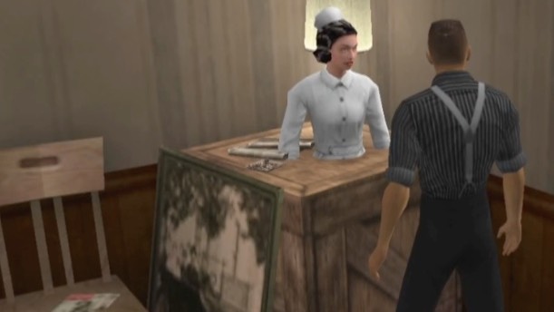 Заминированный тапок,мем в игре The Godfather