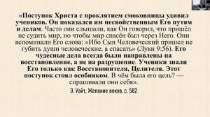 Характер_Бога_Тема_№5_Проклятие_смоковницы_и_очищение_храма_Христом