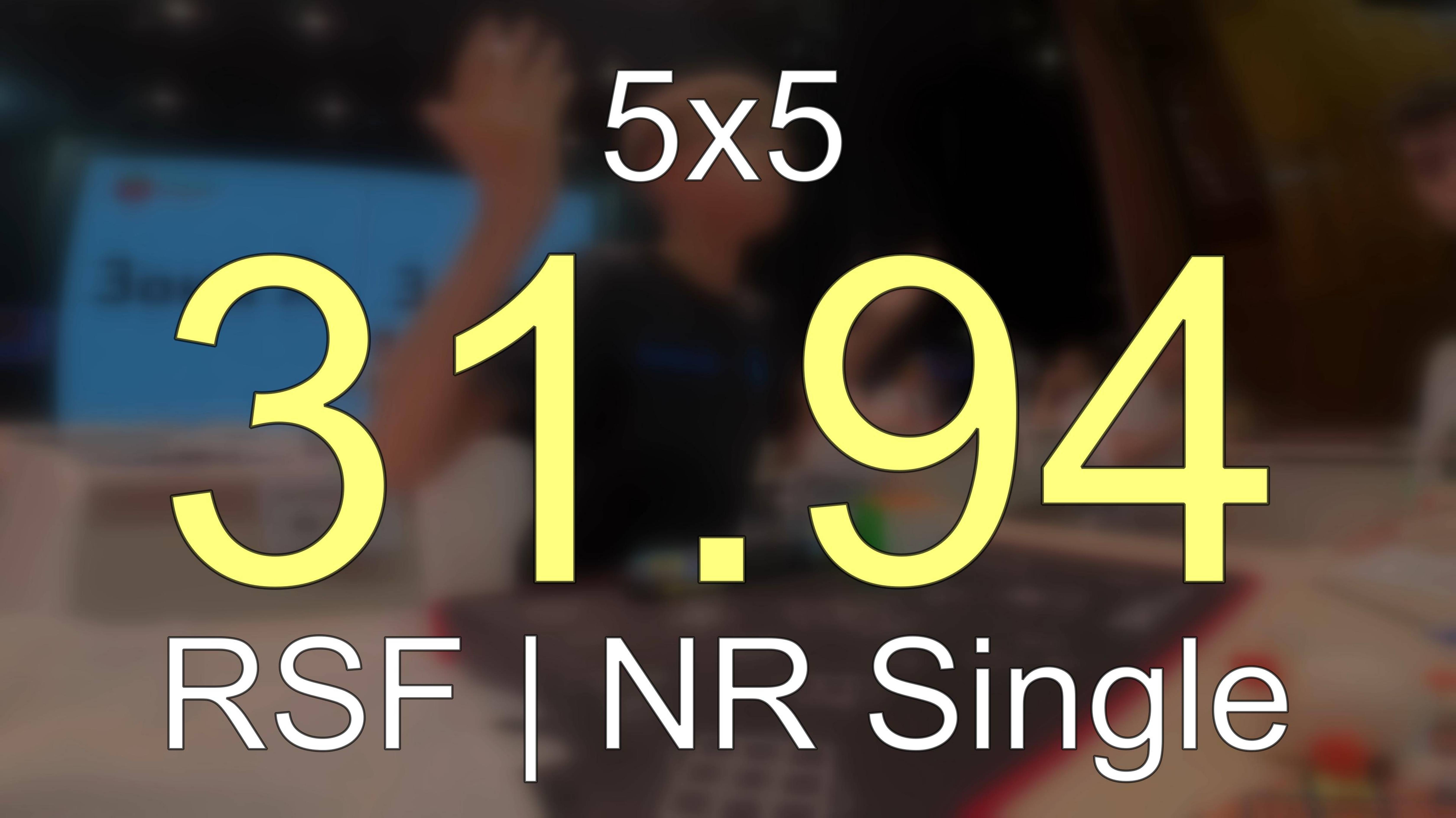 NR [31.94] RSF 5x5 Single // Moscow Strawberry 2025