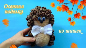 Осенняя поделка из природных материалов