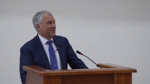 Володин: "Участники СВО должны преподавать в школах"