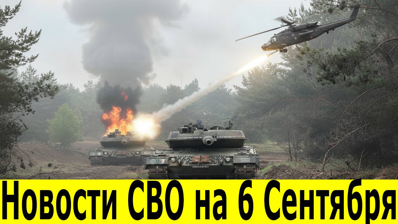 Новости СВО на 6 Сентября. Юрий Подоляка. Сводки СВО. Война на Украине. Свежие новости  06.09.2025