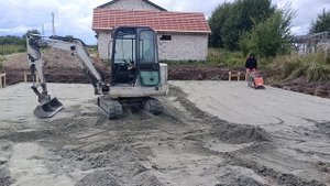 Этапы строительства дома на 109м² в г. Пионерский Калининградской области от компании Амбер Хаус