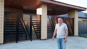 01.07.24 Ворота и калитка модель hi tech