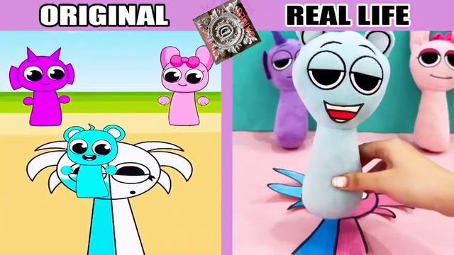 СПРУНКИ из ТИК ТОК или СПРУНКИ ШОУ! Жизни реальной СПРУНКИ ещё круче! Sprunki incredibox really!