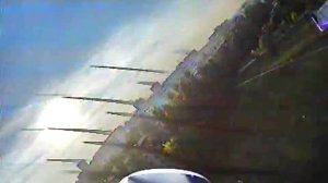 Volantex Super Cub - вечерний полёт в парке