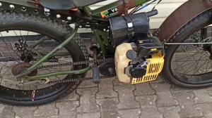 Мото фэтбайк, испытание на скорость.🤓👍🚴