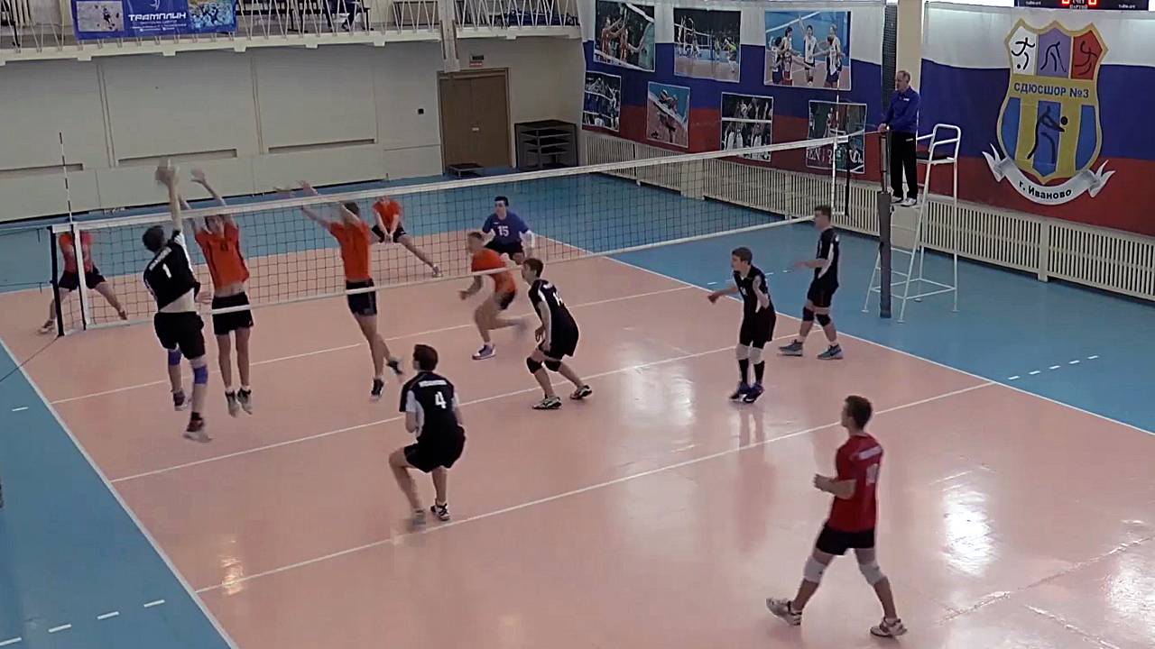 Волейбол. Нападающий атакующий удар. Лучшее