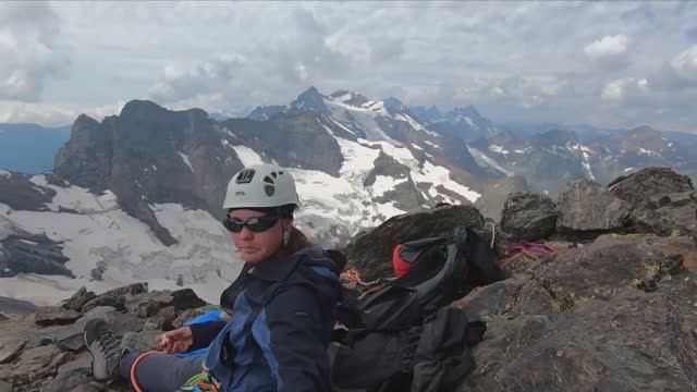 Домбай.  Белалакая-2023. Как же мы на неё вскарабкались? Часть 2