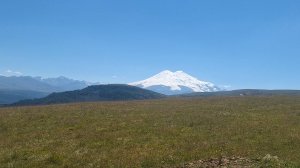 Съемка Эльбруса по дороге на Джилы-Су