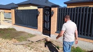 Современные откатные ворота