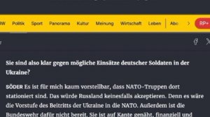 🇩🇪🖕🇺🇦 В правящей коалиции Германии выступили против отправки войск ФРГ и сил НАТО на Украину,