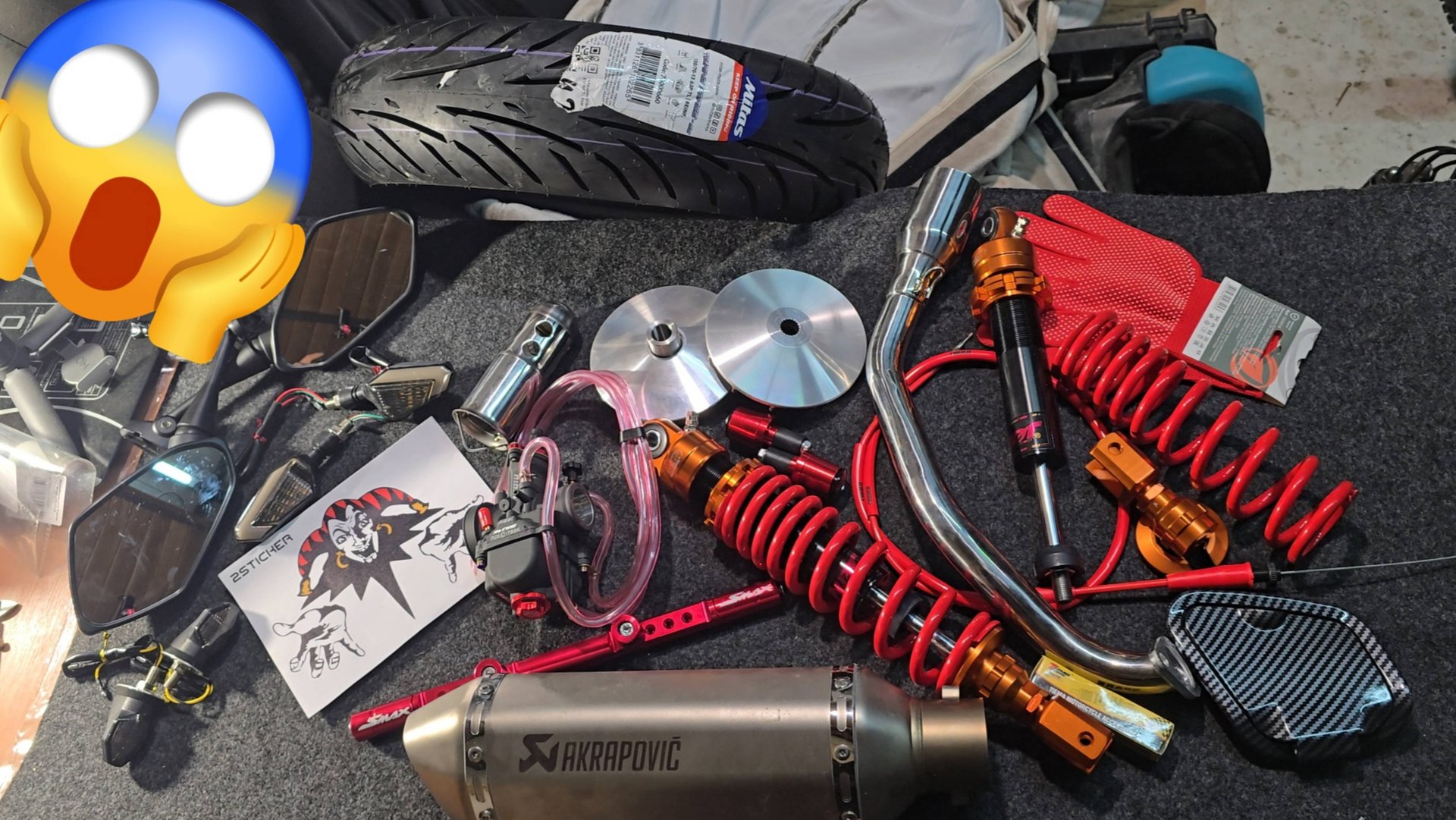 Скутерасты дуреют от этой прикормки 😱😂 +100500км/ч. Распаковка ништяков🤙 смотреть онлайн