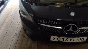 Город Братск. DENAUTO BRATSK. Устранение запотевания и негерметичности фары автомобиля Мерседес Бенц