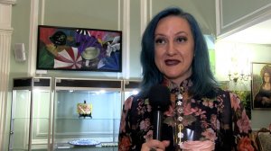 Выставка «Москва мистическая» куратор Люся Чарская Видеорепортаж канал МОСКОВИТ TV-MIX