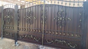 Модель №7. Ворота и калитка. 29 августа 2021 г.