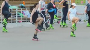 Kangoo Dance. Тренировка в парке.