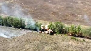 Артиллеристы ВС РФ уничтожили объекты ВСУ в Днепропетровской области