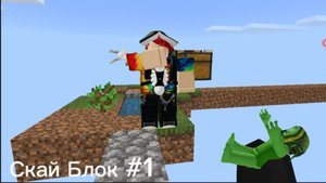 Скай блок но с ленивым котом