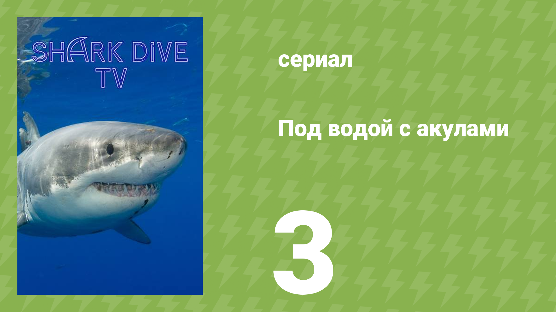 Под водой с акулами 3 серия (документальный сериал, 2023)