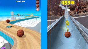 Going balls All Levels Gameplay IOS Android Going Balls levels 909 to 912 Banana frenzy Race