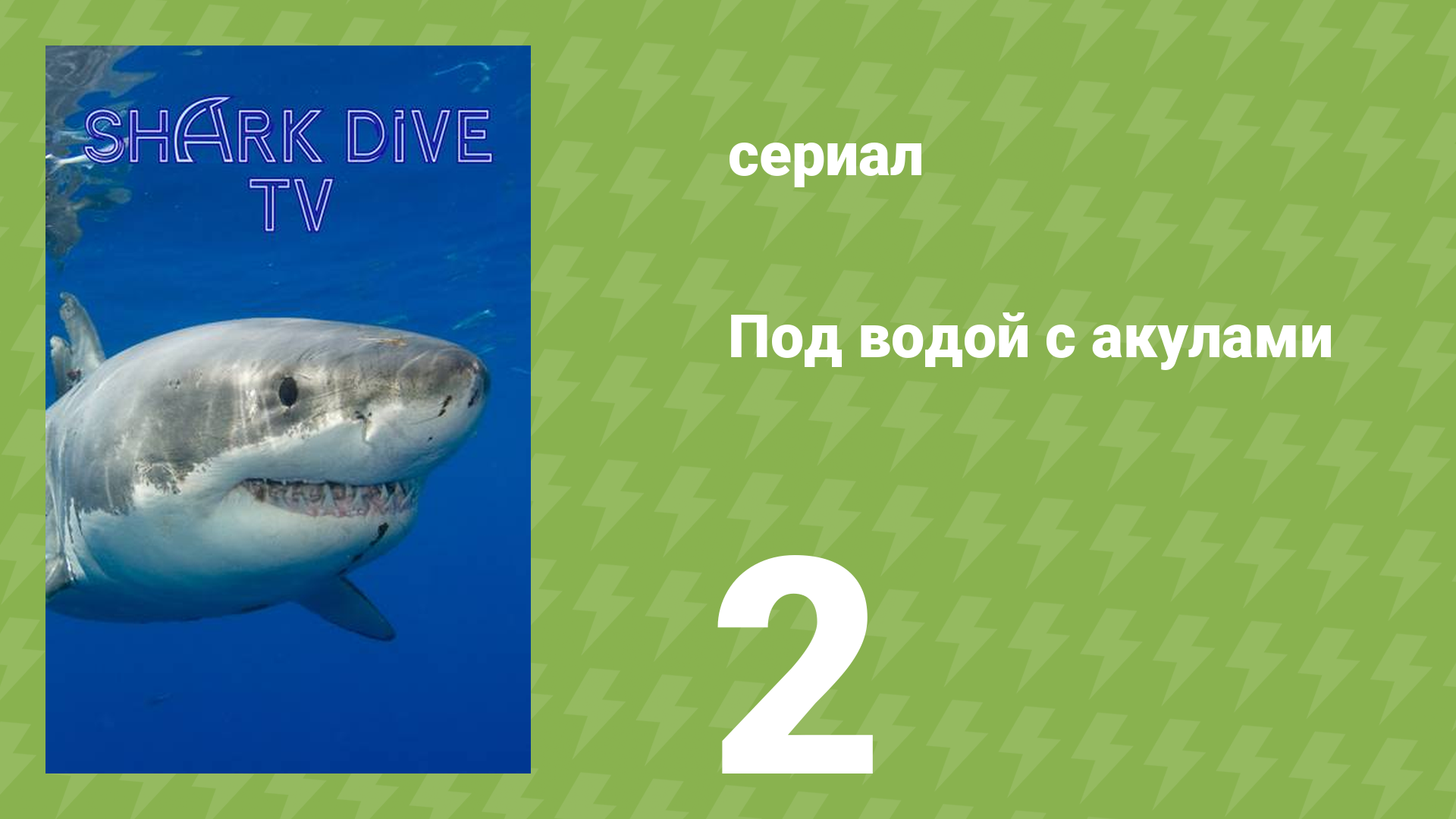 Под водой с акулами 2 серия (документальный сериал, 2023)