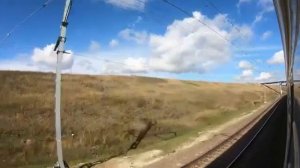 Вид из окна поезда 482 Новороссийск-Москва