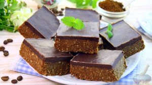 Десерт из печенья. КОФЕЙНЫЕ БРАУНИ СО СГУЩЕНКОЙ