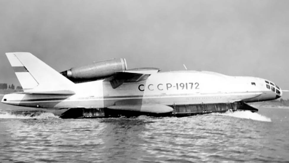 ВВА-14 Экспериментальный самолет-амфибия с ВВП