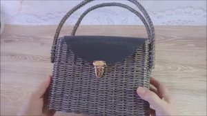 Сумочка с косметичкой вместо подклада | краткий обзор