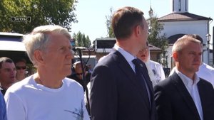 Парк «Патриот» украсила новая скульптура «Покров Божией Матери»