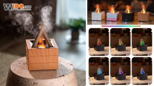 🌋 Диффузор эфирного масла Пламя костра | Уютная атмосфера в любом месте ✨