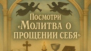 Посмотри «Молитва о прощении себя»
