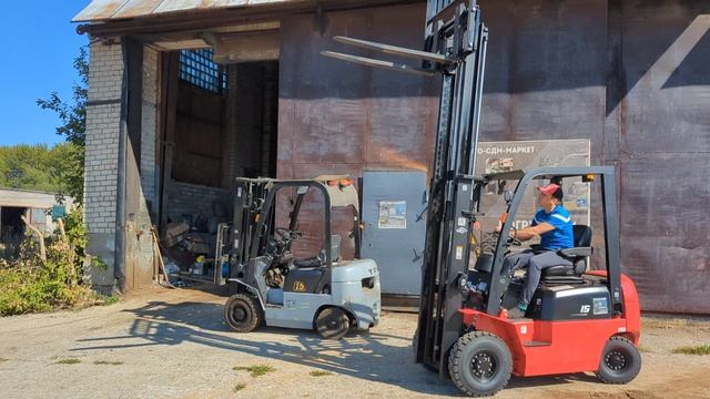 Новый HangCha CPCD15-AG2 2025г.в. XinChai C490PBG 15т 3м Side Shift