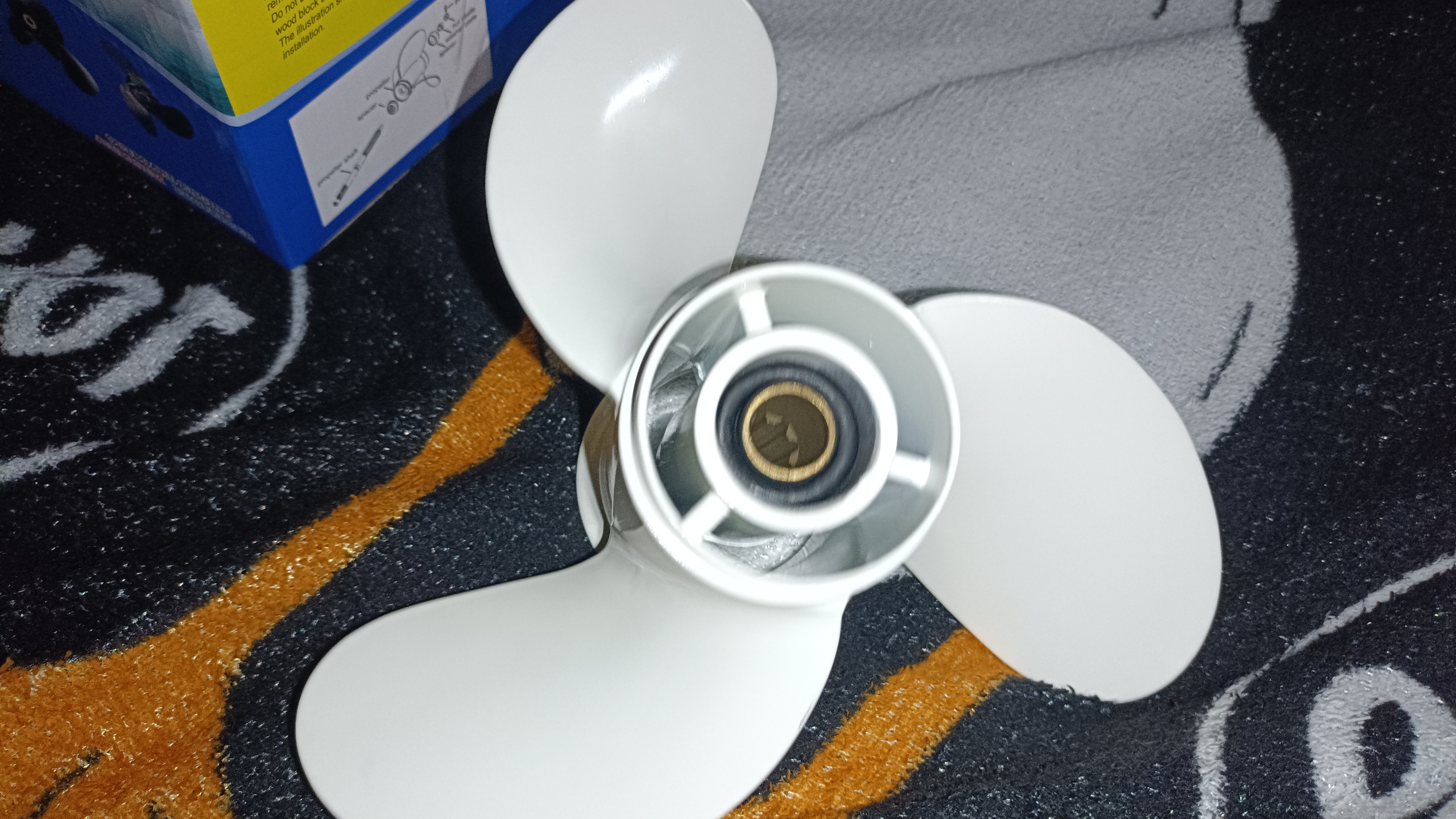 Впечатления от винта для лодочного мотора 11-го шага. смотреть онлайн