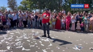 «Силушка богатырская» на празднике урожая!