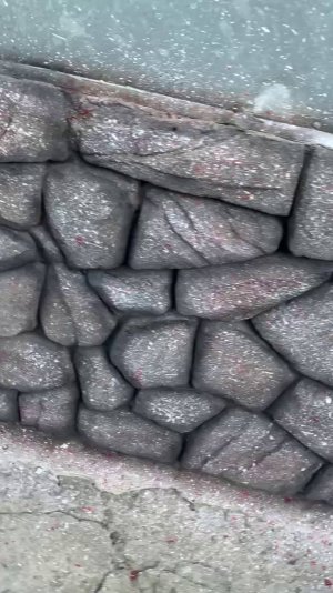 ремонт цоколя декоративный камень из цемента ступеньки в дом. мастерская Котлярова