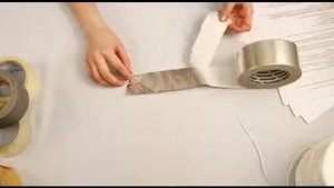 Лента алюминиевая самоклеющаяся