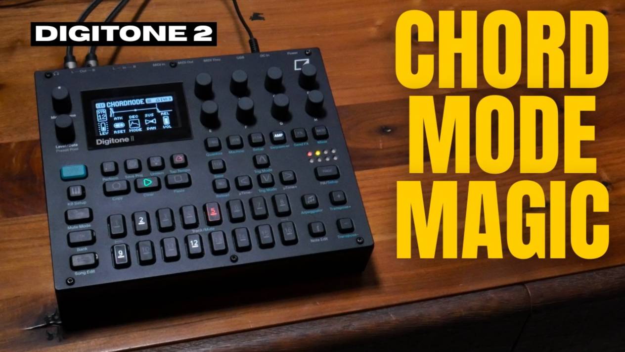 Elektron Digitone II: Songwriting with Chord Mode