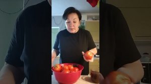 Собрала урожай 🍅 Собираюсь на работу 😊