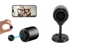 Микрокамера c невидимой подсветкой и записью по датчику движения на microSD