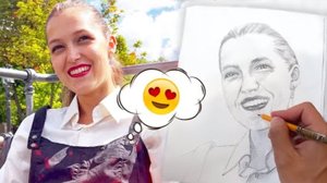 Незнакомка АХНУЛА от портрета! Продолжаю челлендж "Портреты незнакомцев".