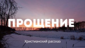 Прощение | Интересный христианский рассказ