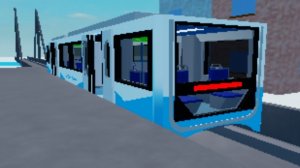 Robloxian Automatic Subway 1 - MÄÄTTÄ Line (Lime)